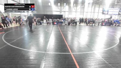 12U Girls - 102 lbs Quarters - Daisy Miller, AK vs Fury Mata'afa, HI