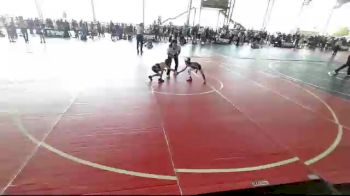 54 lbs Quarterfinal - Caleb Vasquez, EP Enforcers vs Jodeci Gutierrez, La Familia NM