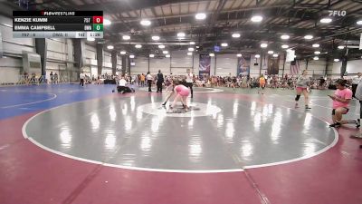 107 lbs Rr Rnd 2 - Kenzie Kumm, 757 Sirens vs Emma Campbell, Diesel Wrestling Academy Orange