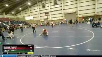 92 lbs Round 1 (4 Team) - Dallin Chesley, Idaho 1 vs Chance Yancey, Warriors Of Christ