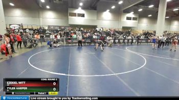 106 lbs Cons. Round 2 - Ezekiel Witt, KS vs Tyler Harper, IA