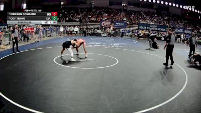 D 3 132 lbs Semifinal - Coy Terro, Kaplan vs Pierson Comeaux, Basile