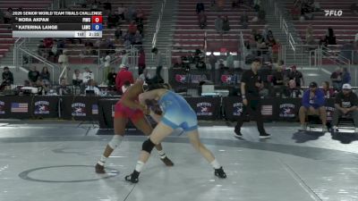 65 kg Quarters - Nora Akpan, Pinnacle WC vs Katerina Lange, Laker WC