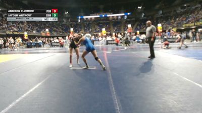 142 lbs Round Of 16 - Addison Plummer, Penncrest vs Jayden Wiltrout, Connellsville