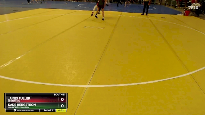 130 lbs Quarterfinal - James Fuller, Centennial vs Kade Bergstrom ...