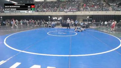 75 lbs Consi Of 8 #1 - Zack McDonough, New Castle vs Wyatt Reiner, Pitman