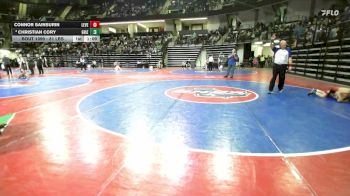 81 lbs Quarterfinal - Connor Sainsurin, Level Up Wrestling Center vs Christian Cory, Grizzly Wrestling Club