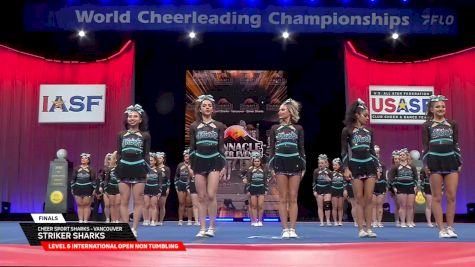 Cheer Sport Sharks - Vancouver - Striker Sharks [2025 L6 International Open Non Tumbling Finals] 2025 The Cheerleading Worlds