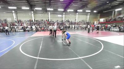 86 lbs Quarterfinal - Nikolas Nelson, Bloomfield YW vs Davion Marquez, Monte Vista Takedown Club