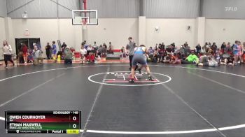 140 lbs Semifinal - Owen Cournoyer, NA vs Ethan Maxwell, Ironclad Wrestling Club