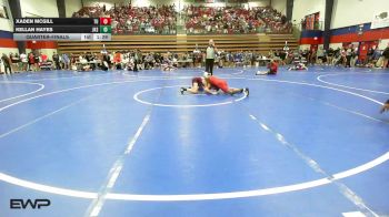 106 lbs Quarterfinal - Xaden McGill, Tulsa Union vs Kellan Hayes, Jenks