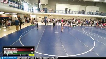 60-64 lbs Round 2 - Brextin Vence, Agon Academy Wrestling vs Roczen Davies, Elite Wrestling