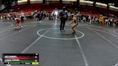 88 lbs Round 4 (8 Team) - Jace Barnes, Meridian Maniacs vs Corbin Horner, Silo WC