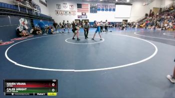 113 lbs Quarterfinal - Caleb Wright, Kelly Walsh vs Haven Vrana, Upton