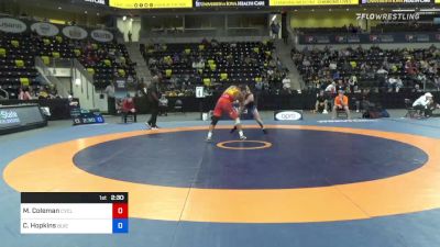 86 kg Consi Of 4 - Marcus Coleman, Cyclone Regional Training Center C-RTC vs Caleb Hopkins, Buies Creek Wrestling Club