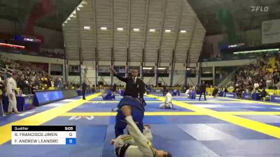 ROBERTO FRANCISCO JIMENEZ vs FELLIPE ANDREW LEANDRO SILVA 2023 World Jiu-Jitsu IBJJF Championship