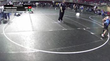 110 lbs Cons. Round 2 - Mason Mader, Crawford Jr. Wrestling vs Trevor Turpin, Millard South Wrestling Club