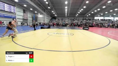 182 lbs Consi Of 8 #2 - Landon Pope, NC vs Lucas Mata, AZ