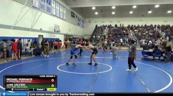 160 lbs Cons. Round 2 - Michael Ferrante, El Camino Real High School vs Luke Salcido, Villa Park High School