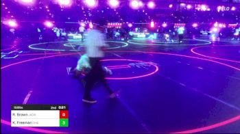 150 lbs Round Of 32 - Ryan Brown, JagWay vs Kawika Freeman, Chain Wrestling