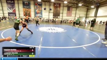 84 lbs Rd# 7- 10:45am Saturday Final Pool - Mason Rivera, Minnesota Funky Singlets vs Landon Wilson, Westshore D.S