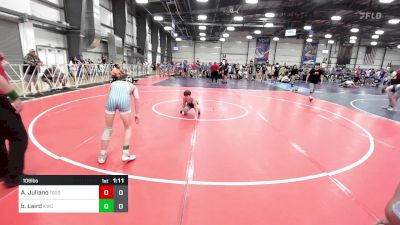 106 lbs Rr Rnd 1 - Andrew Juliano, 1000 Islands vs Brayden Laird, Kraken Elite