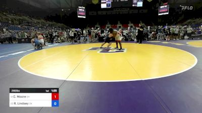 285 lbs Cons 8 #1 - Chandler Moore, OH vs Redmond Lindsey, OK