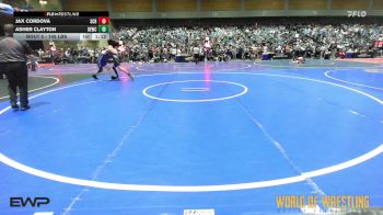 145 lbs Round Of 16 - Jax Cordova, Steel City Reloaded vs Asher Clayton, Damaged Ear Wrestling Club