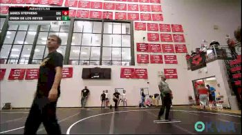 55 lbs Round Of 16 - James Stephens, Chickasha Youth Wrestling vs Owen De Los Reyes, WTC