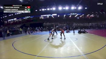120 lbs Champ. Round 1 - Rickyyura Wilson, Lincoln Park Academy vs Kassey Castillo, Barron G Collier