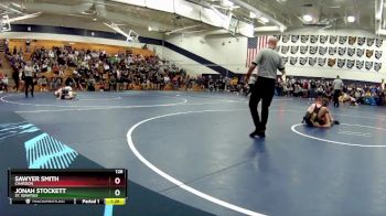 126 lbs Champ. Round 2 - Jonah Stockett, St. Ignatius vs Sawyer Smith, Chardon