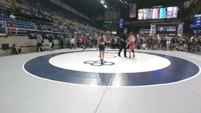 100 lbs Cons. Rd Of 32 - Cole Martin, Missouri vs Thatcher Purser, Utah