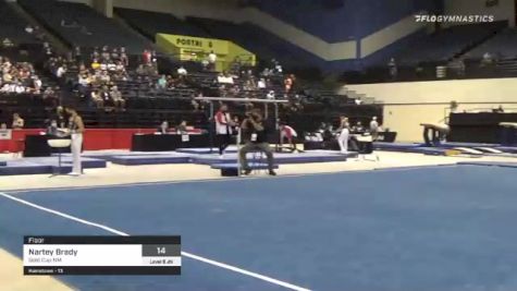 Nartey Brady - Floor, Gold Cup NM - 2021 USA Gymnastics Development Program National Championships