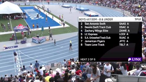 Youth Boys' 4x100m Relay Championship, Semi-Finals 2 - Age under 8