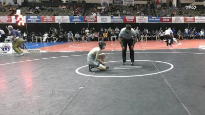 106 lbs Placement (16 Team) - Nate Lane, Ridge vs Luca Seramone, Delaware Military Academy
