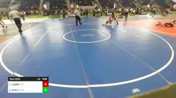 132 lbs Round Of 32 - Logan Lopez, Horizon vs Jayden Autry, Cobra Kai