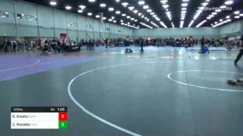 120 lbs Semifinal - Sonny Amato, Badwc vs Chevy Rosales, Purler Wrestling Academy