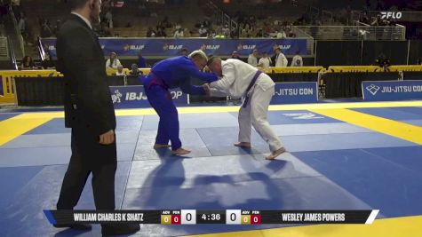 Wesley James Powers vs William Charles K Shatz 2026 Pan Jiu Jitsu IBJJF Championship