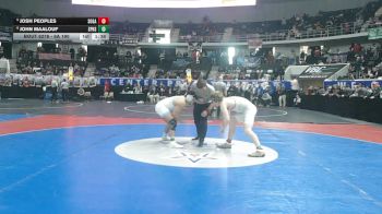 6A 190 lbs 3rd Place Match - Josh Peoples, Southside Gadsden vs John Maalouf, Spain Park Hs