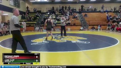 157 lbs 1st & 3rd (16 Team) - Luke Clay, Rockmart vs Michale Jones, Toombs County