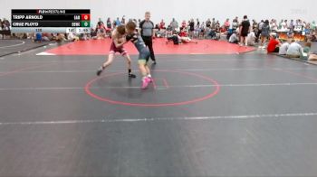 120 lbs Round 1 (6 Team) - Cruz Floyd, Bulloch Bandits Wrestling Club vs Tripp Arnold, Ga Misfits