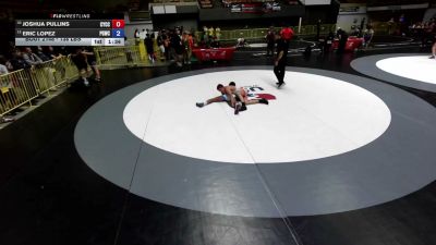 138 lbs Cons. Rd Of 16 - Joshua Pullins, Community Youth Center - Concord Campus Wrestling vs Eric Lopez, Peterson Grapplers Wrestling Club
