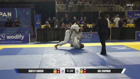 Joel Chapman vs Sian S P Lawson 2026 Pan Jiu Jitsu IBJJF Championship