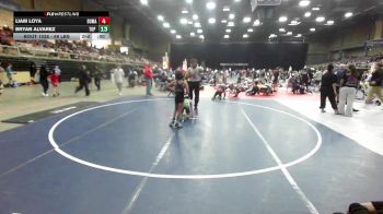 69 lbs 2nd Place - Liam Loya, Dumas WC vs Bryan Alvarez, Top Rank Hammers