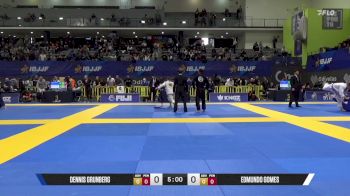 EDMUNDO GOMES vs Dennis Grunberg 2025 European Jiu-Jitsu IBJJF Championship
