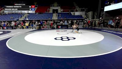 138 lbs Champ. Rd Of 128 - Thomas Verrette, OK vs Draken Miller, ID