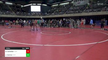 120 lbs Consolation - Aaden Schiefer, York vs Justin Quiros, Saddle Brook