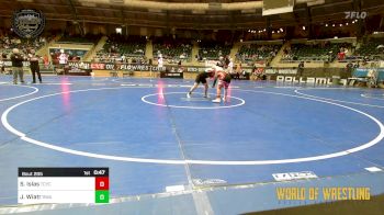 2nd Place - Steve Islas, Tuscon Cyclones vs Jack Wiatr, Region Wrestling Academy