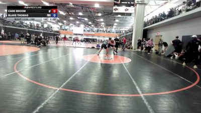 190 lbs Cons. Round 1 - Cade Broom, Angry Fish vs Blake Thomas, Premier Wrestling Club