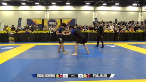 Ryan J. Holden vs Diego Alonso Marchen Enriquez 2024 World IBJJF Jiu-Jitsu No-Gi Championship